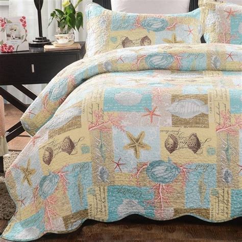 Floral comforter queen bedding sets queen comforter sets fur comforter bedspread bed top view taupe bedroom master bedroom interior design presentation. Anchor Bedding Sets and Anchor Comforter Sets - Beachfront ...