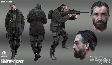 A Closer Look At Sam Fisher In Rainbow Six Siege Rsplintercell