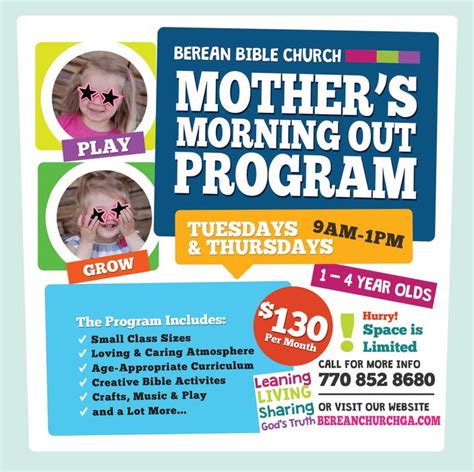 Mothers Morning Out Program Now Enrolling Loganville Ga Patch