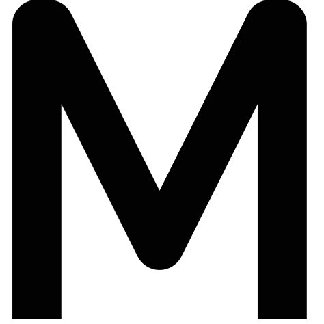 Letter M Vector At Getdrawings Free Download