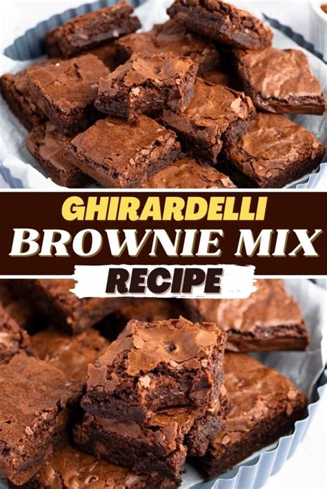 Ghirardelli Brownie Mix Recipe Insanely Good