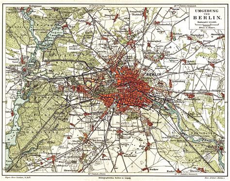 Von 1415 bis 1800 beschreibung: Alte Karte Berlin | goudenelftal