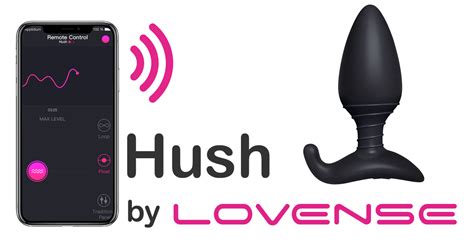 Lovense® Hush The Most Powerful Vibrating Anal Butt Plug
