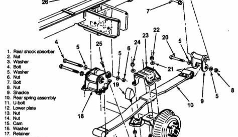 1998 chevy truck front suspension diagram