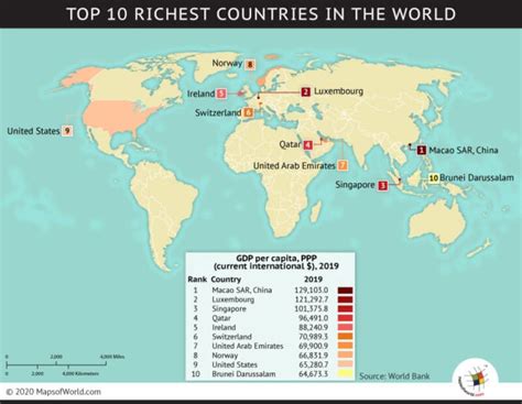 Richest Countries In The World Top 10 Richest Country In The World
