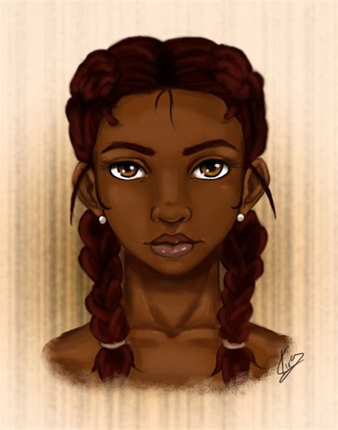 A Dark Beauty By Kiratheartist On Deviantart Black Women Art Dark