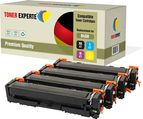 Pack 4 Toner Experte® Compatibles 045h 045 Cartouches De Toner Pour