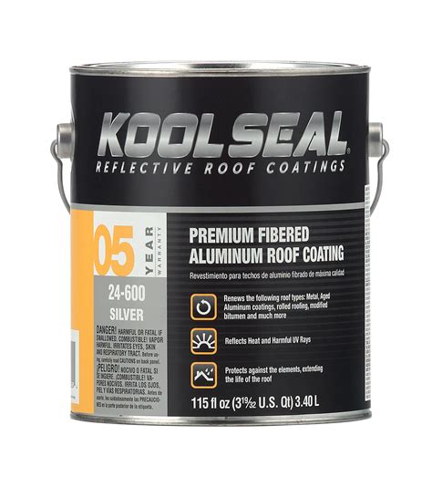Premium Fibered Aluminum Roof Coating Koolseal