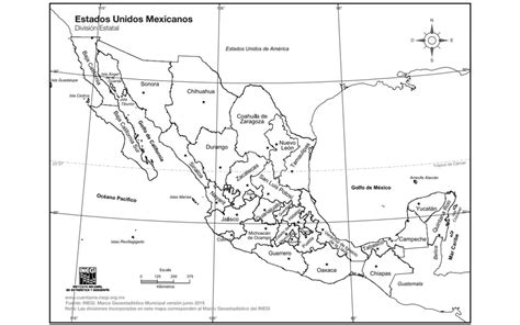 Mexico Mapa Con Nombres El Mapa De Mexico La Principal Herramienta De