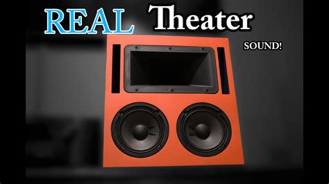 Diy Real Home Theater Speakers For 500 Cinema 6 Youtube