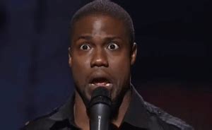 Kevin hart calls out nbc for using his photo in story about usain bolt. Kevin Hart Funny Scared Face Funny Gif