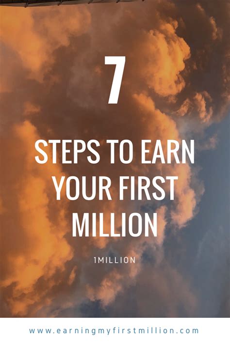 7 Steps How To Become A Millionaire Check Out The Way To Your First