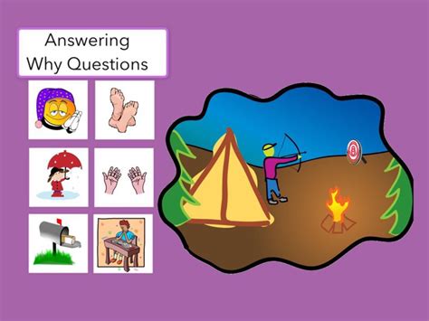 Answering Why Questions Free Activities Online For Kids In Kindergarten