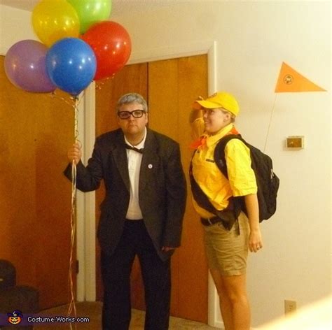 Carl Fredricksen And Russell From Up Halloween Costume Contest At