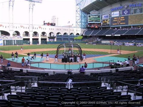 Seat View From Section 119 At Minute Maid Park Houston Astros