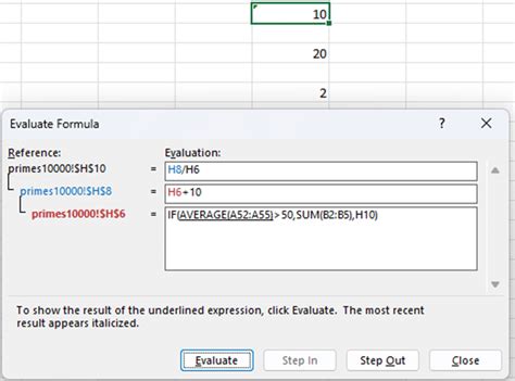 Understand Or Fix An Excel Sheet With Evaluate Formula Office Watch