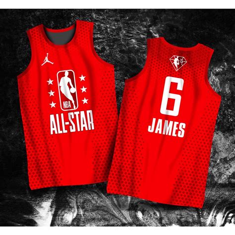 2022 Nba All Star Game Jersey Full Sublimation Jersey Shopee