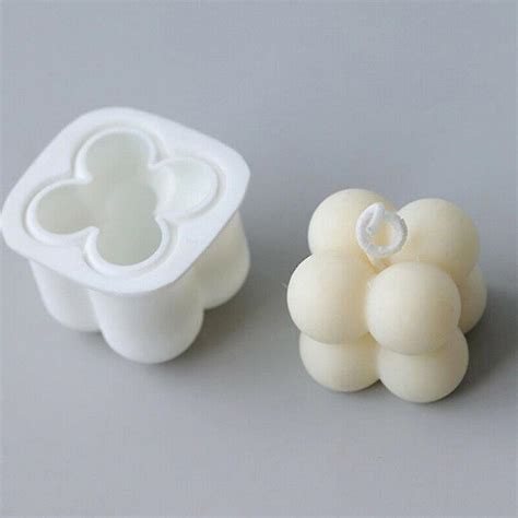 Silikonform Epoxidharz Bubble Cube Kerzen Seife Wachs Diy Craft Formen