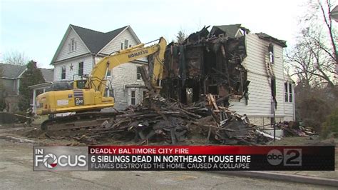 Bodies Of 6 Children Recovered In Northeast Baltimore House Fire Youtube