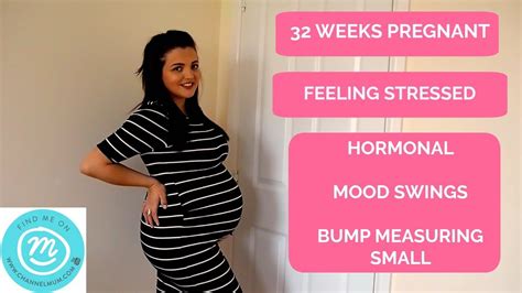 30 week pregnancy update hormonal mood swings small bump living the mummy life youtube