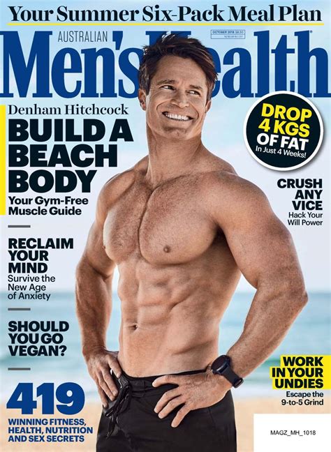 Men S Health Australia October 2018 Magazine Get Your Digital Subscription