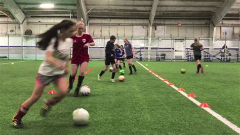 Youth Soccer U12 Dribbling Drills Football Coaching Website