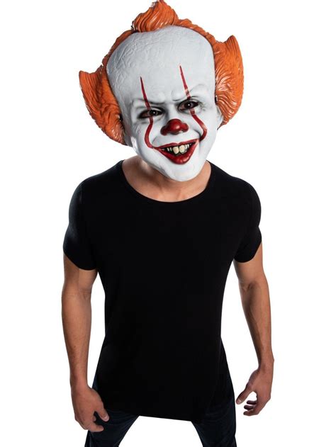 It 2 Movie Pennywise The Clown Vacuform Mask