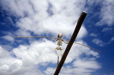 Skeleton Climbing A Greasy Pole Tamarama Sydney Ebroh Flickr
