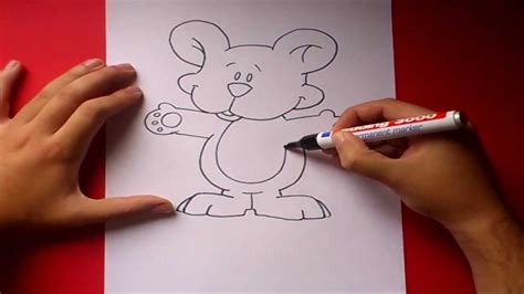 Como Dibujar Un Oso De Peluche Paso A Paso How To Draw A Teddy Bear Youtube