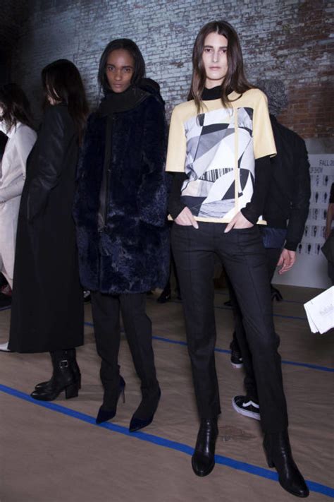helmut lang fall 2013 ready to wear backstage helmut lang ready to wear collection