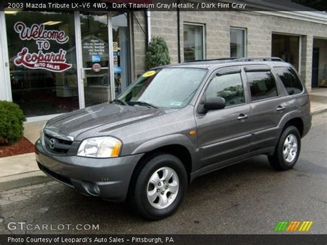 Shop edmunds' car, suv, and truck listings of over 6 million vehicles to find a cheap new. Dark Titanium Gray Metallic - 2003 Mazda Tribute LX-V6 4WD ...