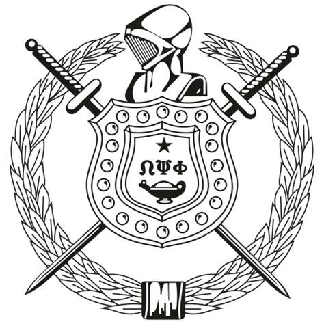 Omega Psi Phi Shield Png Free Logo Image