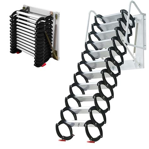 Buy Techtongda Wall Ed Attic Ladder For Loft Home Folding Step Ladder