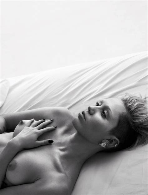 Miley Cyrus Topless In Magazine Photoshoot Porn Pictures Xxx Photos