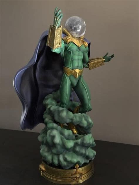Stl Mysterio 3d Print Model Diorama Marvel Etsy