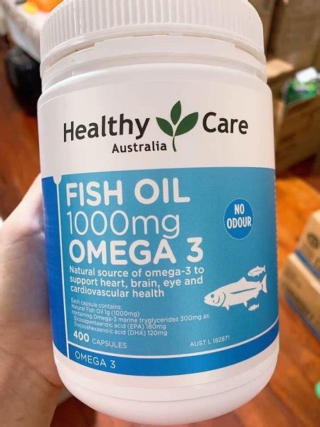 Health & personal care household supplies vitamins & diet supplements baby & child care health care sports nutrition sexual wellness health compare with similar items. Dầu cá Fish Oil 1000mg Omega 3 Healthy Care 400 viên chính ...