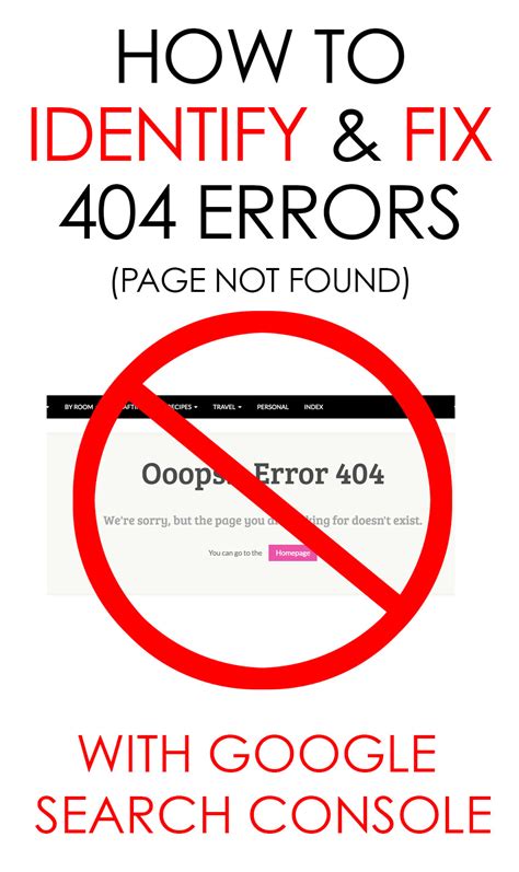 How To Identify And Fix 404 Errors With Webmaster Tools Kim Six