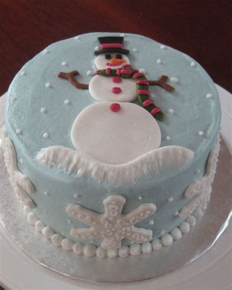 Snowman Cake Ideas For Christmas Home Garden And Crochet Patterns