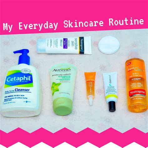 Skincare My Everyday Skincare Routine For Oily Skin Updated Glam