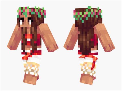 Moana Minecraft Skin Layout Moana Skin Hd Png Download Kindpng