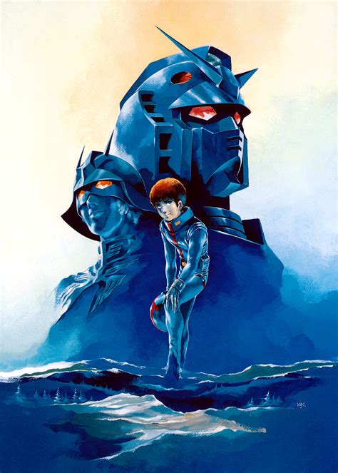 Yasuhiko Yoshikazu Amuro Ray Char Aznable Rx 78 2 Gundam Mobile Suit Gundam 1980s Style