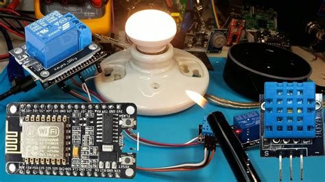 Arduino temperature and humidity sensor| NodeMcu Alexa ...