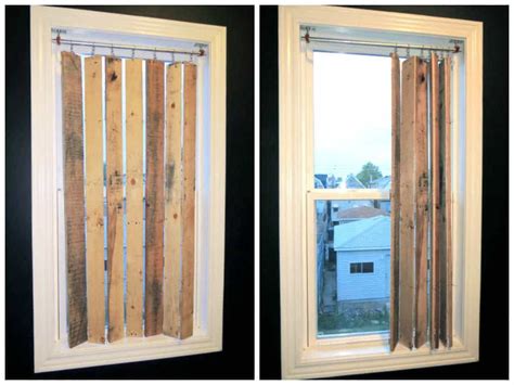 See more ideas about vertical blinds, blinds, curtains with blinds. Diy Pallet Wood Vertical Blinds • 1001 Pallets