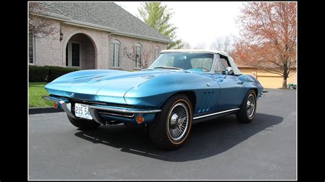 1965 Corvette 327 365 Hp Frame Off Restored Part 1 Youtube