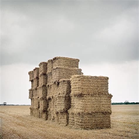 Stacked Straw Bales By Stocksy Contributor James Ross Stocksy