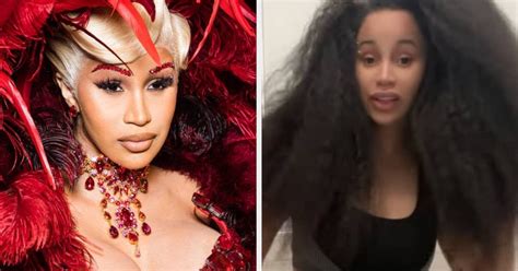 Cardi B Showed Off Her Natural Hair And Opened Up About The Response