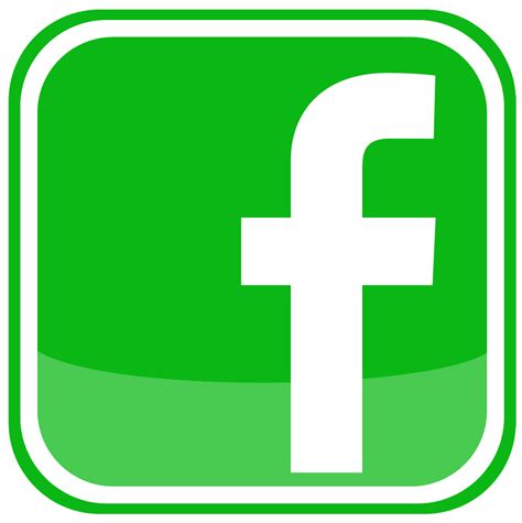 Facebook Icon Logo Png Green