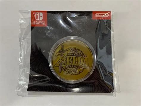 Legend Of Zelda Tears Of The Kingdom Collectors Coin Brand New Sealed