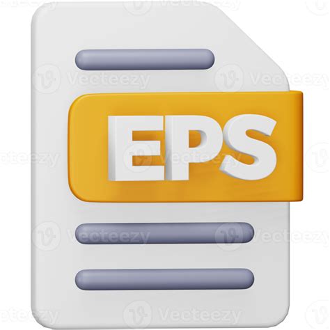 Eps File Format 3d Rendering Isometric Icon 15081399 Png