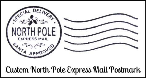 Download Postmarked Mail April Onthemarch Santa North Pole Postmark